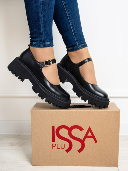 Туфлі ISSA Plus модель OB2-402_черный — фото 5 - INTERTOP