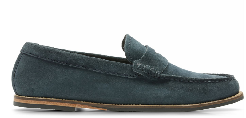 

Мокасины мужские Clarks Whitley Free 2613-9611, Синий