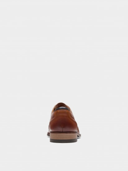 Туфлі Clarks CraftArloLimit Tan Leather модель 26171453 — фото 3 - INTERTOP