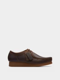 Коричневый - Полуботинки Clarks Wallabee Evo