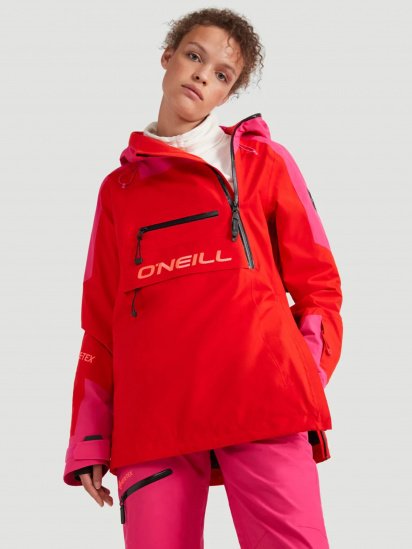 Гірськолижна куртка O'Neill модель 0P5000_червоний з рожевим — фото - INTERTOP