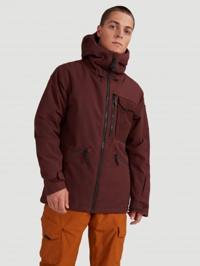 Гірськолижна куртка O'Neill модель 0P0018_бордовий — фото - INTERTOP