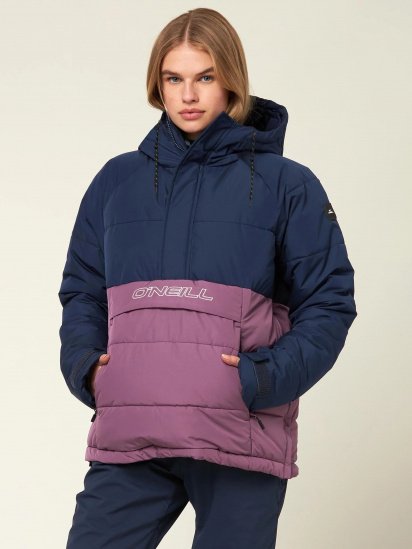 Зимова куртка O'Neill модель 1P6002_т.синій з бузковим — фото - INTERTOP