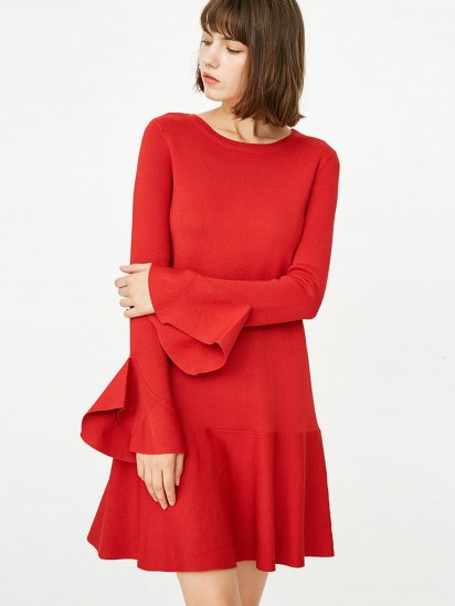 Платье мини Only модель 117346527F16_червоний — фото - INTERTOP