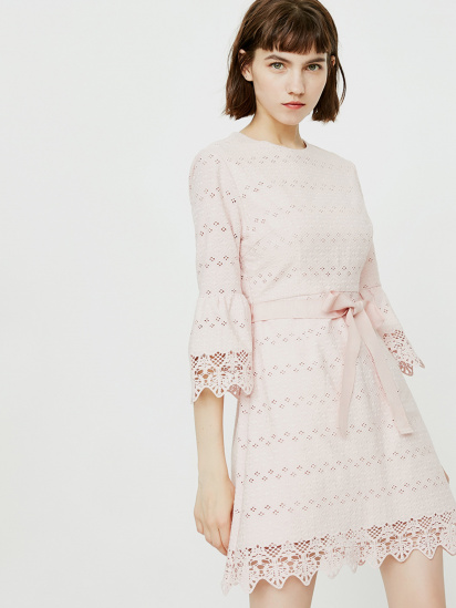 Платье миди Only модель 118207646A29_с.рожевий — фото - INTERTOP