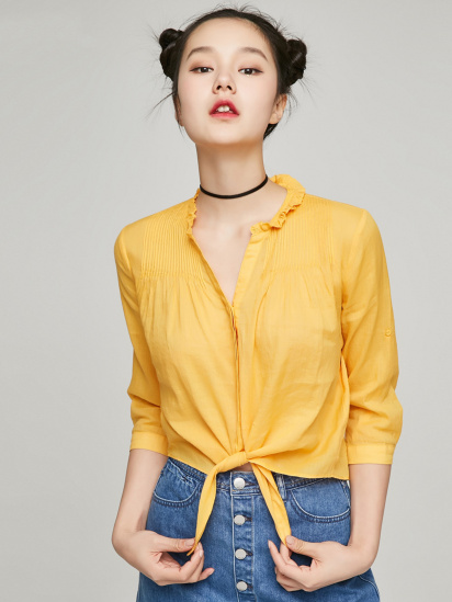 Блуза Only модель 117231512B07_жовтий — фото - INTERTOP