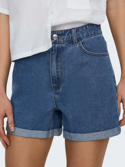 Шорти джинсові Only модель 15230571_Medium Blue Denim — фото 3 - INTERTOP