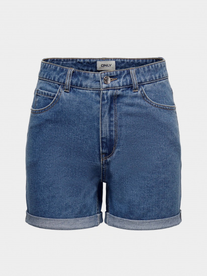 Шорты джинсовые Only модель 15230571_Medium Blue Denim — фото 5 - INTERTOP