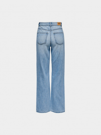 Широкі джинси Only модель 15249721_Light Blue Denim — фото 6 - INTERTOP
