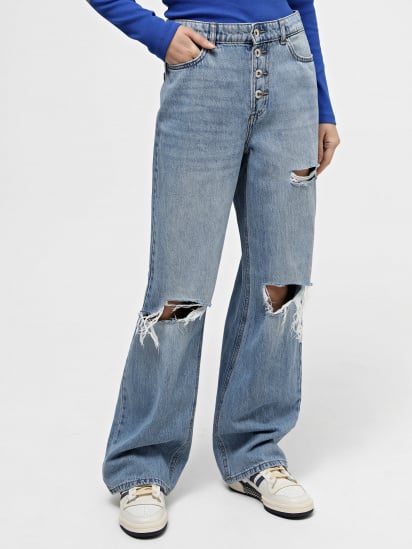 Широкі джинси Only модель 15249721_Light Blue Denim — фото - INTERTOP