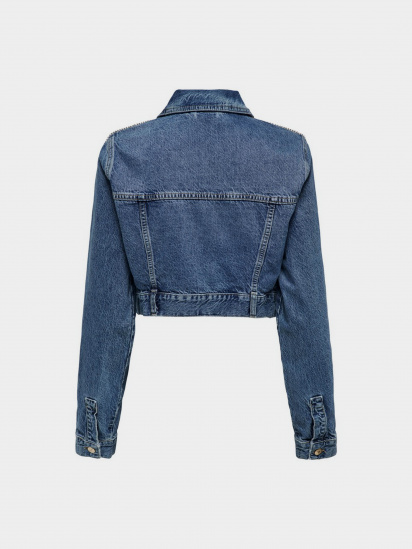Джинсовая куртка Only модель 15304188_Medium Blue Denim — фото 3 - INTERTOP