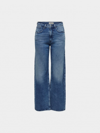 Широкие джинсы Only модель 15300111_Medium Blue Denim — фото 5 - INTERTOP