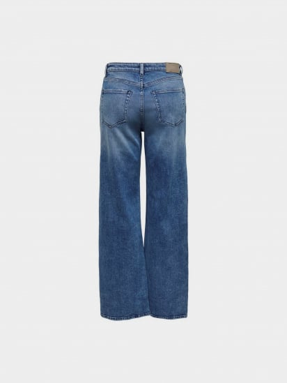 Широкие джинсы Only модель 15300111_Medium Blue Denim — фото 6 - INTERTOP