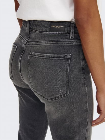 Зауженные джинсы Only модель 15259634_Dark Grey Denim — фото 3 - INTERTOP
