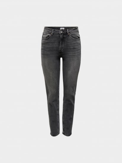 Зауженные джинсы Only модель 15259634_Dark Grey Denim — фото 5 - INTERTOP