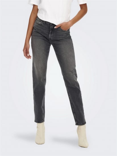 Зауженные джинсы Only модель 15259634_Dark Grey Denim — фото - INTERTOP