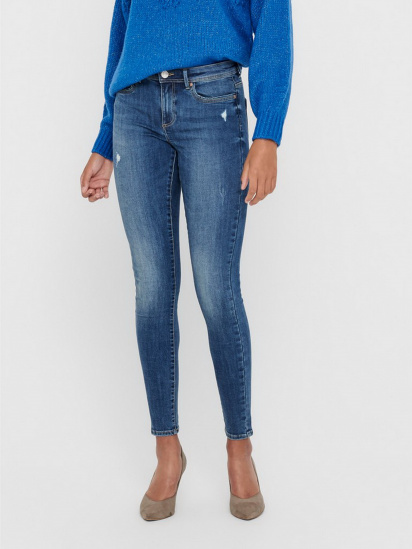 Скинни джинсы Only модель 15219241_Medium Blue Denim — фото - INTERTOP