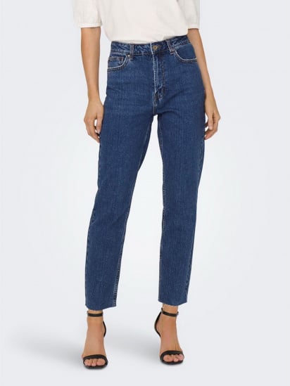 Зауженные джинсы Only модель 15171549_Dark Blue Denim — фото - INTERTOP