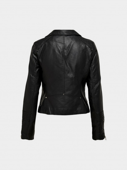Куртка кожаная Only модель 15153079_Black — фото 6 - INTERTOP