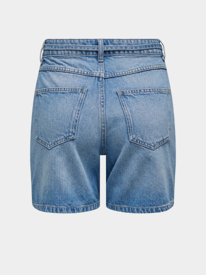 Шорты джинсовые Only модель 15340706_Medium Blue Denim — фото 6 - INTERTOP