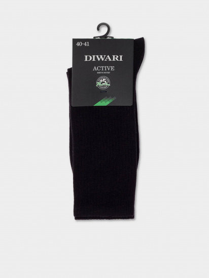 Шкарпетки та гольфи DiWaRi модель 20С-19СП 000 чорний — фото - INTERTOP