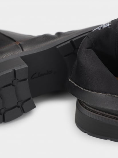 Ботинки Clarks Hearth Rose Black Leather модель 26174243 — фото 5 - INTERTOP