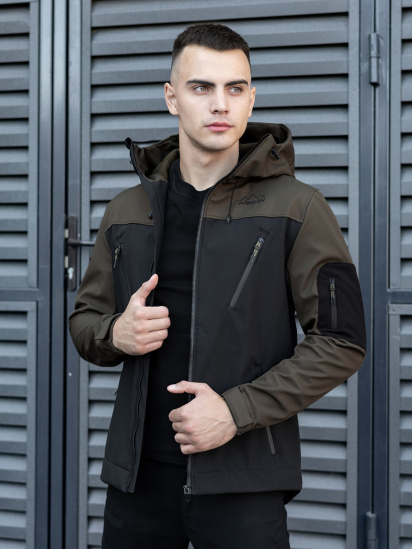 Демисезонная куртка Pobedov модель OWku11bakh — фото - INTERTOP