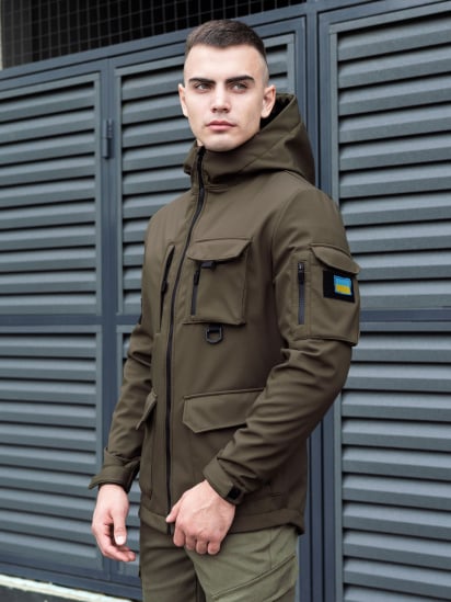 Демисезонная куртка Pobedov модель OWku1363kh — фото - INTERTOP