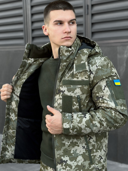 Зимняя куртка Pobedov модель OWku1420px — фото 4 - INTERTOP
