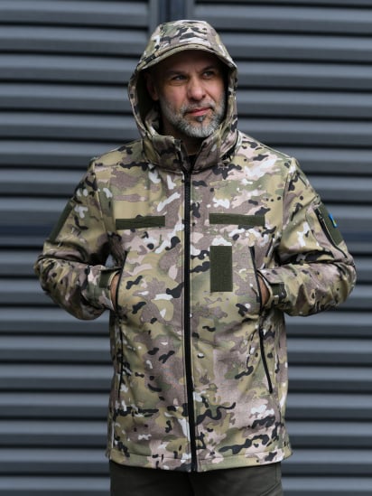 Демисезонная куртка Pobedov модель OWku1551mk — фото 5 - INTERTOP