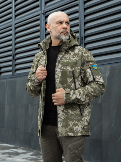 Демисезонная куртка Pobedov модель OWku1551px — фото - INTERTOP