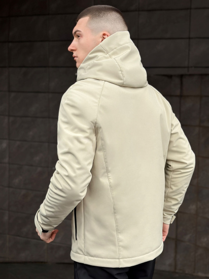 Демисезонная куртка Pobedov модель OWku2542be — фото 3 - INTERTOP