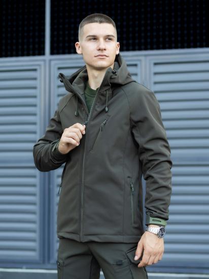 Демисезонная куртка Pobedov модель OWku2542kh — фото - INTERTOP
