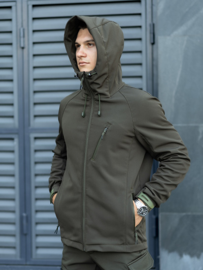 Демисезонная куртка Pobedov модель OWku2542kh — фото 4 - INTERTOP