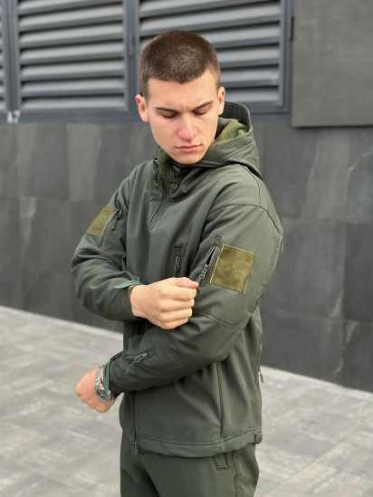 Демисезонная куртка Pobedov модель OWku2548kh — фото 3 - INTERTOP
