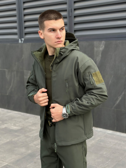 Демисезонная куртка Pobedov модель OWku2548kh — фото 4 - INTERTOP