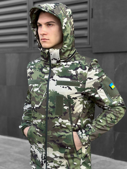 Демисезонная куртка Pobedov модель OWku2577mk — фото 4 - INTERTOP