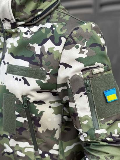 Демисезонная куртка Pobedov модель OWku2577mk — фото 5 - INTERTOP