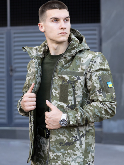 Демисезонная куртка Pobedov модель OWku2577px — фото 3 - INTERTOP