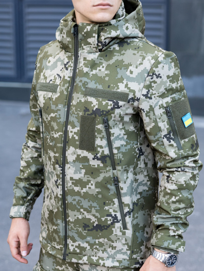Демисезонная куртка Pobedov модель OWku2577px — фото 4 - INTERTOP