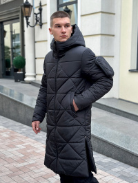 Чорний - Зимова куртка Pobedov