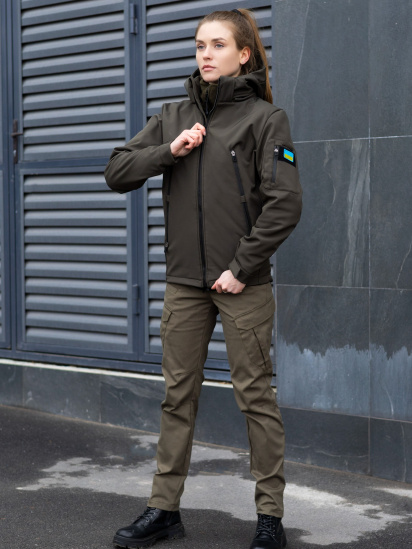 Демисезонная куртка Pobedov модель OWku2758kh — фото 6 - INTERTOP