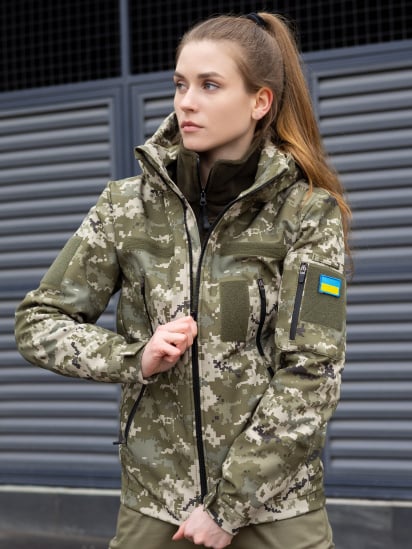 Демисезонная куртка Pobedov модель OWku2759px — фото - INTERTOP