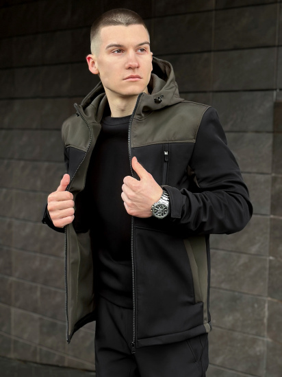 Демисезонная куртка Pobedov модель OWku2763bakh — фото 3 - INTERTOP