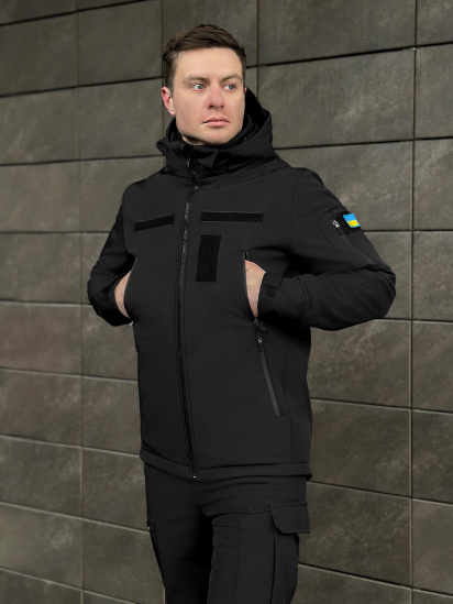 Демисезонная куртка Pobedov модель OWku2764ba — фото - INTERTOP