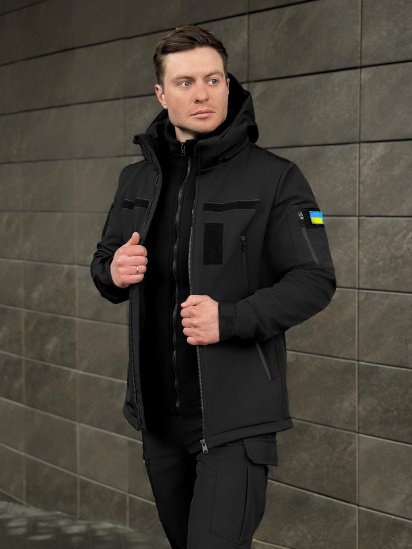 Демисезонная куртка Pobedov модель OWku2764ba — фото 3 - INTERTOP