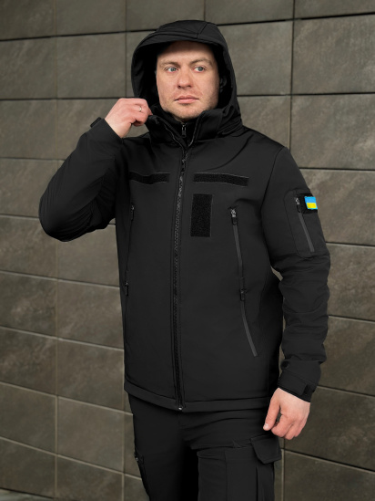 Демисезонная куртка Pobedov модель OWku2764ba — фото 5 - INTERTOP