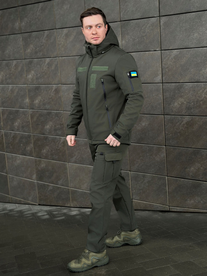 Демисезонная куртка Pobedov модель OWku2764kh — фото 6 - INTERTOP