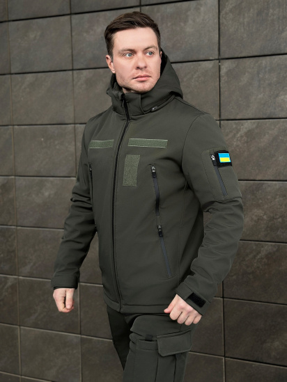 Демисезонная куртка Pobedov модель OWku2764kh — фото - INTERTOP