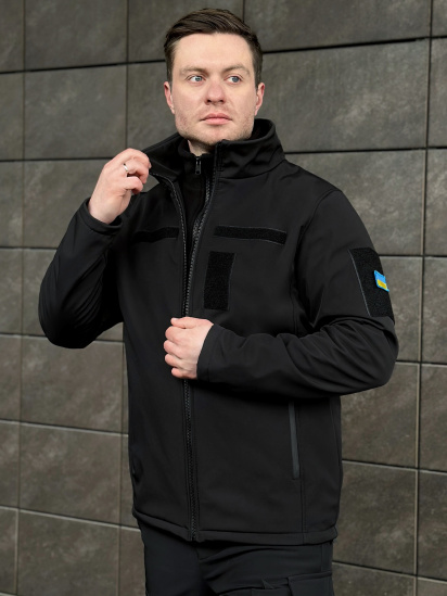 Демисезонная куртка Pobedov модель OWku2777ba — фото 4 - INTERTOP